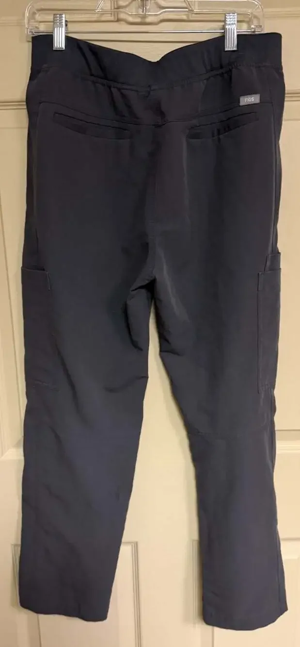 Figs Axim Gray  Scrub Pants MEDIUM Short Size MS T2001S